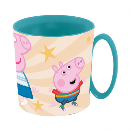 TAZA MICRO 390 ML PEPPA PIG KINDNESS COUNTS