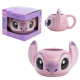 TAZA CERAMICA 3D 310 ML EN CAJA REGALO ANGEL STITCH