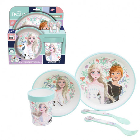 SET 5 PCS ANTIDESLIZANTE PREMIUM BICOLOR FROZEN