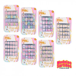 PINK IT PRESS ON NAILS