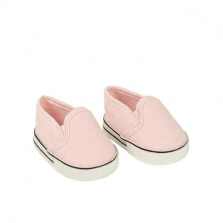 SET ZAPATILLA ROSA PARA MUÑECOS DE 45 CM 