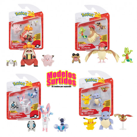 POKEMON SET DE FIGURAS DE COMBATE SURTIDO