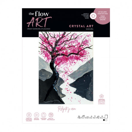 FLOW ART CRYSTAL ART SAKURA