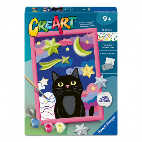 CREART SERIE D GATO CON YESO 3D