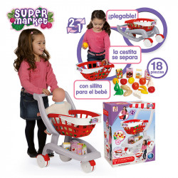 MI PRIMER CARRITO DE SUPERMERCADO 2 EN 1