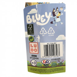 BLUEY PARAGUAS MANUAL INFANTIL 48 CM TRANSPARENTE
