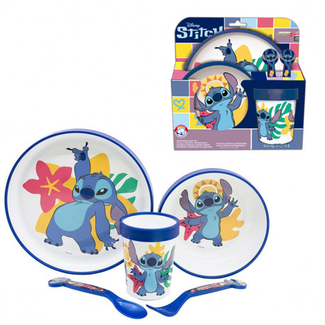 SET 5 PCS ANTIDESLIZANTE PREMIUM BICOLOR STITCH