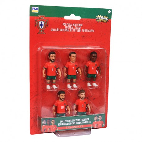 SUPERGOAL PACK 5 FIGURAS SELECCION PORTUGUESA