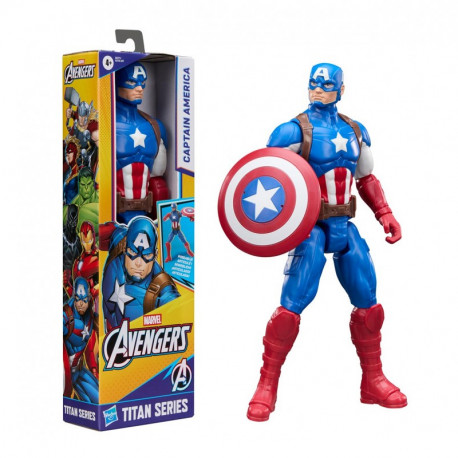AVENGERS FIGURA TITAN CAPITAN AMERICA