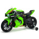 MOTO KAWASAKI NINJA 12V VERDE