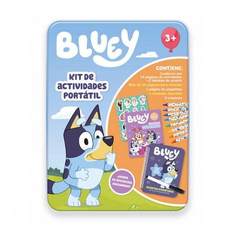 KIT DE ACTIVIDADES PORTATIL- BLUEY
