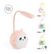 LAMPARA LED PANDA ROSA 