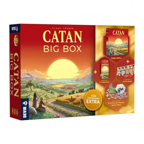 JUEGO CATAN BIG BOX