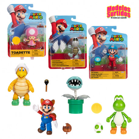 SUPER MARIO FIGURAS STD 10CM