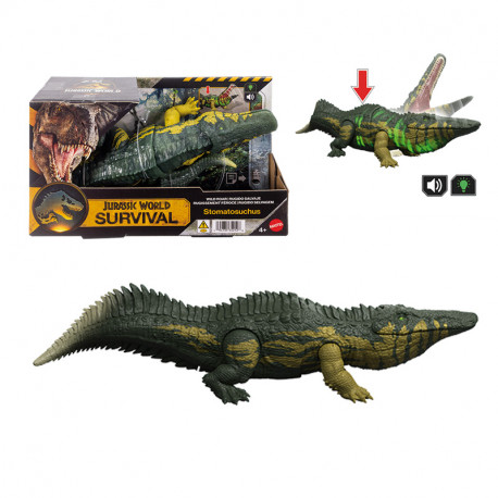 DINOSAURIO JURASSIC WORLD WILD ROAR STOMATOSUCHUS