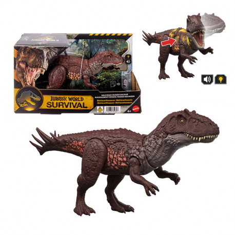 DINOSAURIO JURASSIC WORLD WILD ROAR METRIACANTHOSAURUS