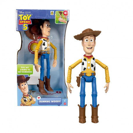 TOY STORY 5 FIGURA DELUXE WOODY CORREDOR Y PARLANCHIN