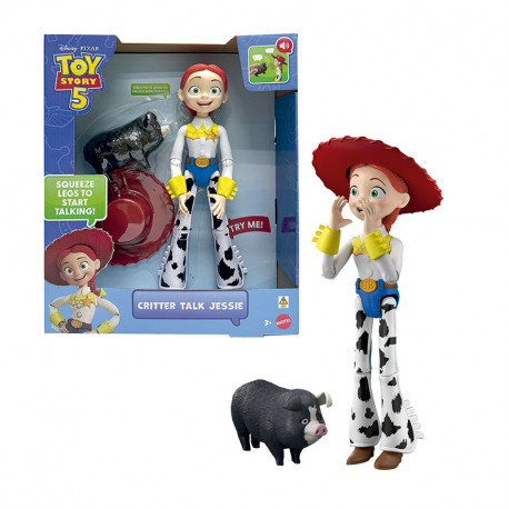 TOY STORY 5 FIGURA DELUXE JESSIE PARLANCHINA