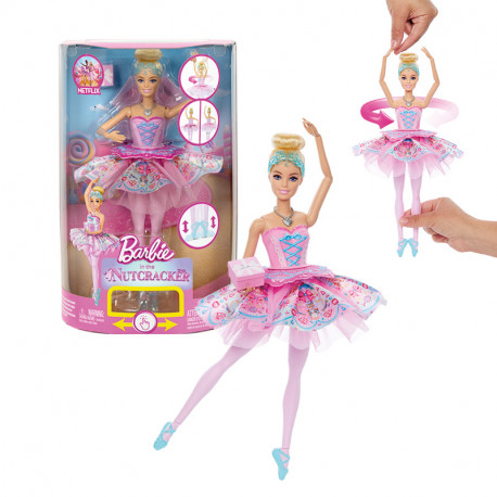 BARBIE EL CASCANUECES MUÑECA CLARA CON TUTU