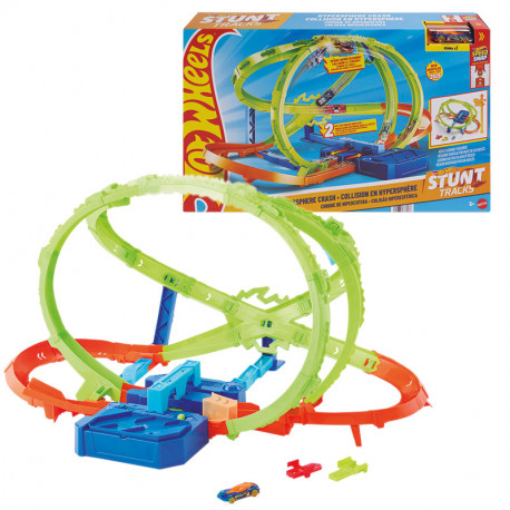 HOTWHEELS STUNT TRAKS SALTO CRUZADO 