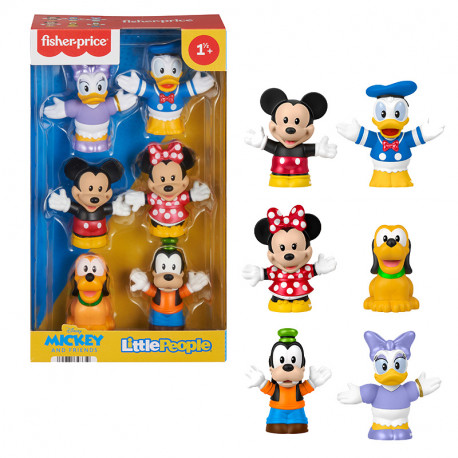 FP LITTLE PEOPLE MICKEY Y SUS AMIGOS PACK 6