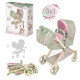 BOTANIC COCHE DE MUÑECA 3X1 PLEGABLE 79x65x38 CM
