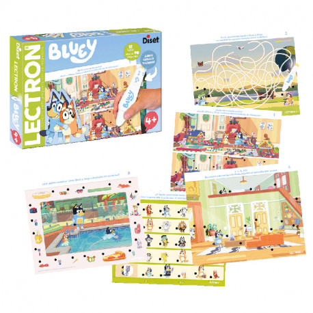 LECTRON LAPIZ BLUEY