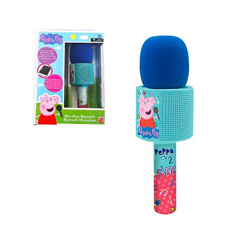 MICROFONO BLUETOOTH CON MELODIAS PEPPA PIG