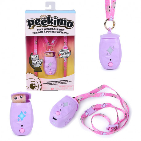 PEEKIMO MORADO LULU TU AMIGO PARA LLEVAR CONTIGO