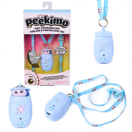 PEEKIMO AZUL BOO TU AMIGO PARA LLEVAR CONTIGO
