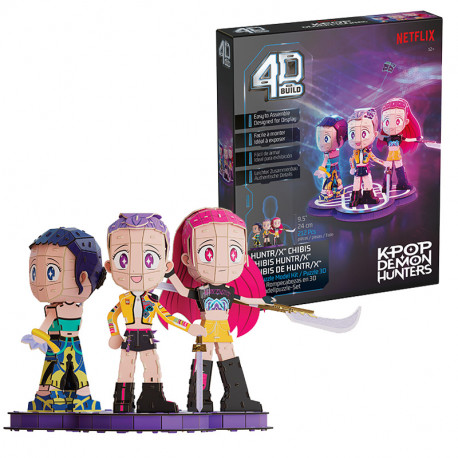 PUZZLE 4D BUILD K-POP DEMON HUNTERS HUNTRIX 