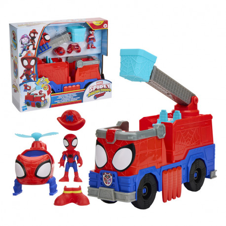 SPIDEY RESCUEWEBS CAMION DE BOMBEROS
