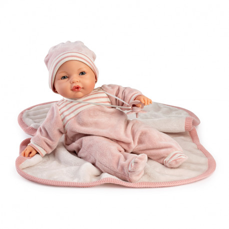 MUÑECA BIMBA LLORO CON MANTITA 37 CM
