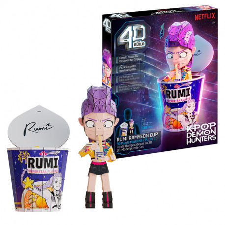PUZZLE 4D BUILD K-POP DEMON HUNTERS RUMI RAMEN CUP