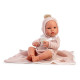 MUÑECA RECIEN NACIDA ERIKA TOQUILLA ROSA 42 CM