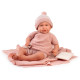MUÑECA MI PRIMER REBORN DANIELA CON TOQUILLA 52 CM