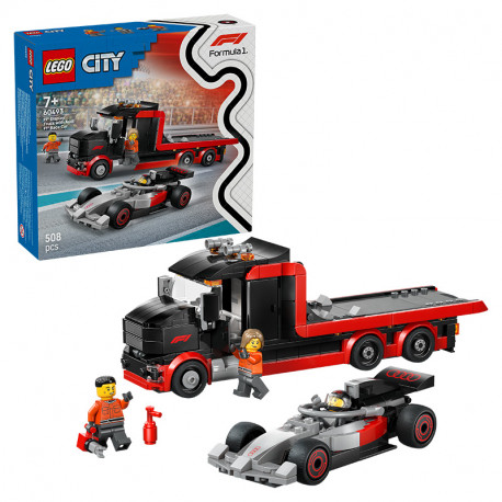 CITY CAMION DE EXPOSICION DE F1 CON COCHE DE CARRERAS AUDI F1 