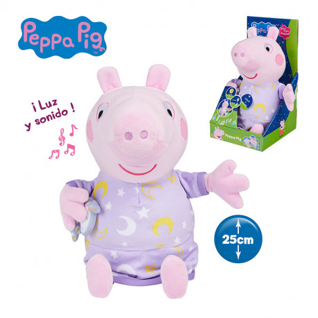 PELUCHE BUENAS NOCHES PEPPA 25CM