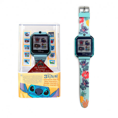 RELOJ INTERACTIVO STITCH 