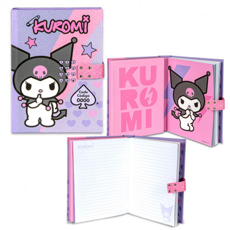 DIARIO SECRETO ELECTRONICO CON SONIDO KUROMI 