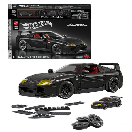 MEGA HOTWHEELS CONSTRUCCION ELITE TOYOTA SUPRA MKIV 94