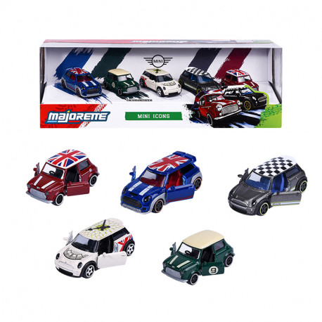 MAJORETTE GIFTPACK MINI 5 COCHES