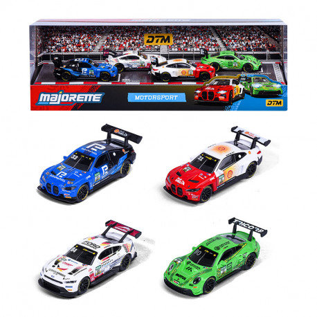 MAJORETTE GIFTPACK 4 COCHES DTM MOTORSPORT