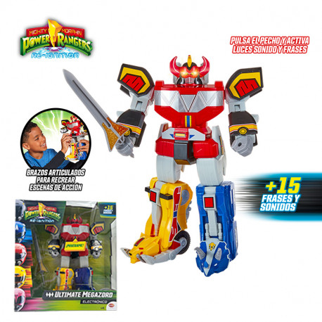 POWER RANGERS ULTIMATE MEGAZORD ELECTRONICO