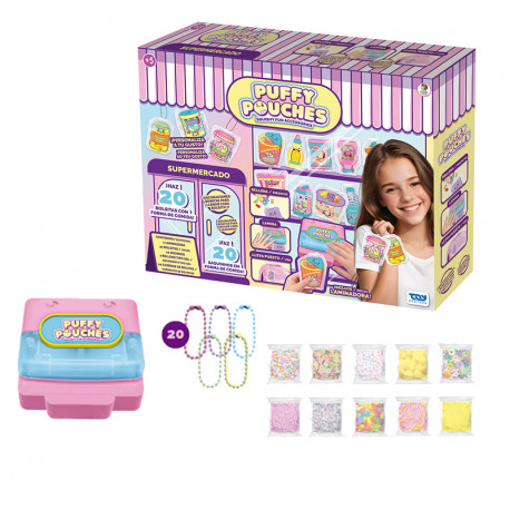 PUFFY POUCHES MEGA MART 20 PIEZAS