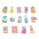 PUFFY POUCHES MEGA MART 20 PIEZAS