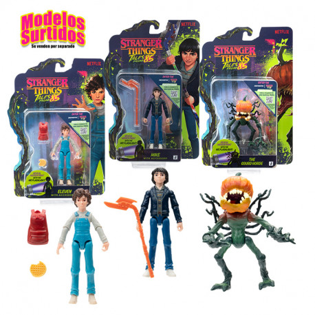 STRANGER THINGS FIGURAS BASICAS WORLD OF T85 10 CM STD