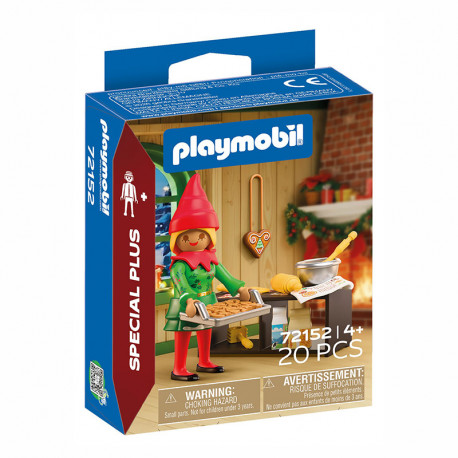 SPECIAL PLUS ELFO NAVIDEÑO CON GALLETITAS