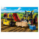 COUNTRY TRACTOR GRANDE CON COSECHADORA DE PATATAS