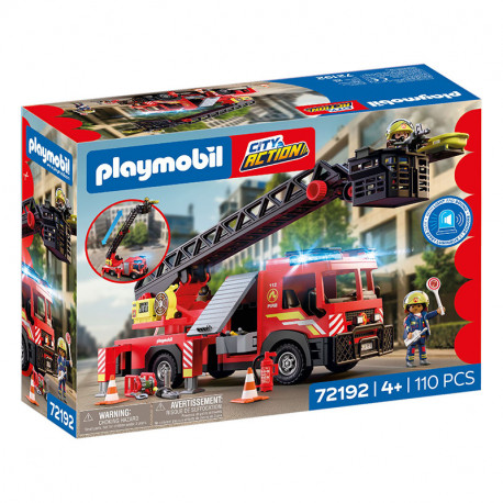 CITY ACTION CAMION DE BOMBEROS CON ESCALERA